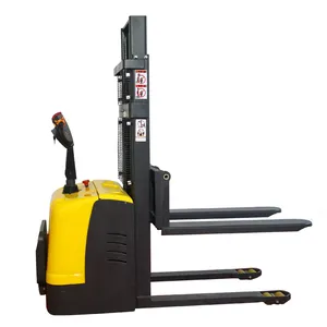 Chất lượng cao Stand-Up Stacker điện Walkie Pallet fotklift Stacker với 1 tấn 1.5 tấn tải công suất cho kho