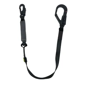 Single Leg 1.5m Extended 1.8m European Standard Safety Lanyard for Special Environment Range