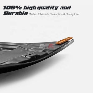 ฝากระโปรงหน้าแบบมีช่องระบายอากาศสีดำใหม่สำหรับ VW Golf 8 GTI/TSI HT รุ่นแบบกำหนดเอง ทำจากคาร์บอนไฟเบอร์ - Product Image 6