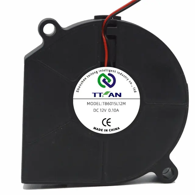 Fabrik direktlieferung benutzerdefinierter TB6015L12M 5V 12V gleichstrommüfter gebläse ventilator zentrifugalventilator