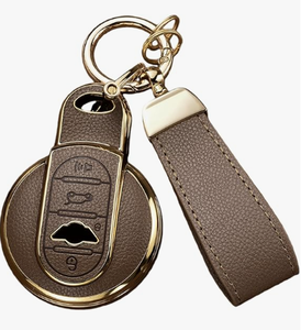 Vente en gros de <span class=keywords><strong>porte</strong></span>-clés de voiture en cuir avec logo de marque de voiture pour <span class=keywords><strong>BMW</strong></span> - Product Image 6