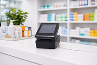 Terminal de point de vente Citaq V8 multi-OS, écran tactile 8 pouces, imprimante de reçus tout-en-un, système de caisse enregistreuse, impression thermique, vente au détail