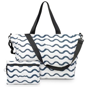 Nouveau sac de plage de voyage, sac fourre-tout de plage imperméable et résistant au sable avec fermeture éclair - Product Image 1