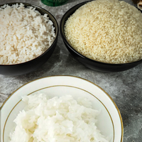 Wholesale Gluten Free High Fiber Instant Food Dried Shirataki Rice Konjac Halal Certified 500g