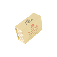 Emballage cosmétique rigide de carton de papier écologique de logo personnalisé avec la fermeture magnétique de doublure d'éponge pour l'huile essentielle et le parfum