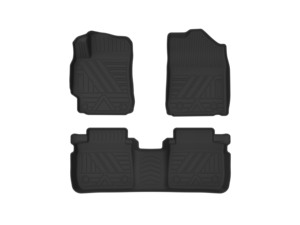 Alfombrillas para Auto Autobo para <span class=keywords><strong>Toyota</strong></span> <span class=keywords><strong>Camry</strong></span> 7ª Generación 2012-2017, TPE para Todo Clima, Juego Completo, 100% Impermeables, Fáciles de Limpiar - Product Image 1