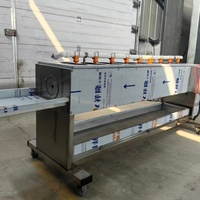 Machine automatique industrielle électrique pour laver et peler les concombres, le manioc et les pommes de terre