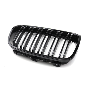 เต็มรูปแบบของอุปกรณ์เสริมในรถยนต์ร้านค้าคู่ไม้ระแนงเงา/สีดำด้าน<span class=keywords><strong>หน้า</strong></span><span class=keywords><strong>กันชน</strong></span>ย่างสำหรับ BMW 1 Series F20 2012-2014 - Product Image 3