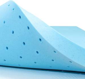 Recentemente vendita calda flessibile e traspirante Memory Foam Topper materasso per il supporto del corpo - Product Image 6