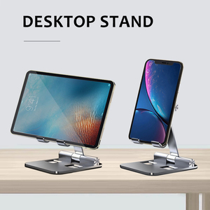 Giá Đỡ Điện Thoại Di Động Để Bàn Bằng Hợp Kim Nhôm Chống Trượ<span class=keywords><strong>t</strong></span> Giá Đỡ Linh Hoạ<span class=keywords><strong>t</strong></span> Xoay Dễ Mang Theo Gấp Gọn Có Thể Điều Chỉnh - Product Image 2