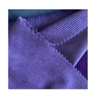 Fournisseur d'or Tissu tricoté en velours rayé 260 GSM respirant pour ameublement, en stock, pour chapeaux, manteaux, chemises, robes, pantalons, vestes et usage domestique