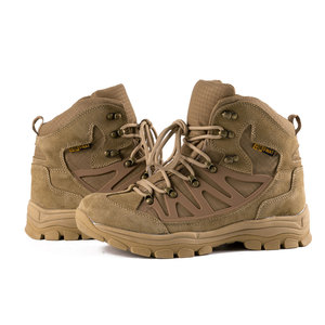 <strong>Men's</strong> <strong>Black</strong> Desert Combat <strong>Boots</strong> with Rip-Stop Upper &amp; Rubber Sole <strong>Zip</strong> Closure Winter Tactical <strong>Boot</strong> by Manufacturer - Product Image 5