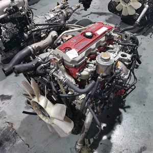 เครื่องยนต์ดีเซล N04C มือสองพร้อมเกียร์ สำหรับรถฮีโน่ดูโทร (2005-2010) แบบเทอร์โบอินเตอร์คูลเลอร์ โครงสร้างเหล็ก - Product Image 1