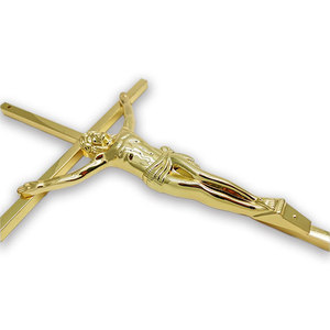 Tabut haç ve çapraz tarafından döküm metal İsa ve mesih 8010 - Product Image 3