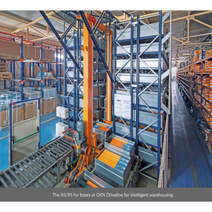 Сверхмощный промышленный склад для хранения, автоматическая система стеллажей, интеллектуальная система управления складом для питания - Product Image 3