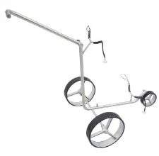 고품질 접히는 휴대용 골프 강요 손수레 트롤리 전기 먼 골프 트롤리 - Product Image 3