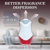 Diffuseur électrique écologique à brancher, huiles essentielles naturelles, purificateur d'air, adapté à la maison et au bureau, avec recharges