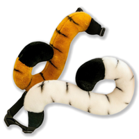 Halloween fête cosplay tigre animal réaliste queue & bandeau & gant super doux et fourrure tissu peluche jouet en gros