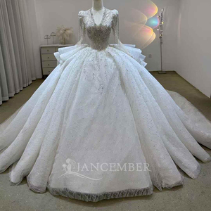 Wedding Dress Bohemian Embroidered Appliques Anti-static Ball <b>Gown</b> Princess <b>Bride</b> Plus Size Vestido De Noiva Lsjj68 for - Product Image 1