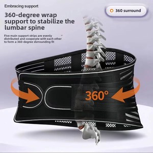 <span class=keywords><strong>Ceinture</strong></span> <span class=keywords><strong>de</strong></span> soutien lombaire fine et respirante avec plaque en acier <span class=keywords><strong>pour</strong></span> <span class=keywords><strong>le</strong></span> <span class=keywords><strong>sport</strong></span>, soulagement des douleurs dorsales, idéale <span class=keywords><strong>pour</strong></span> l'alpinisme estival - Product Image 4