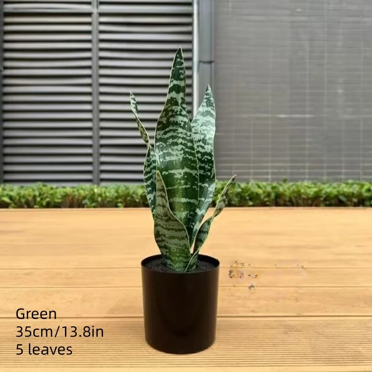 Verde 35 cm/5 foglie