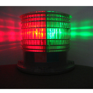 Semáforos Solares de Doble Color con Suministro Directo de Fábrica, Tiras Dobles Rojas y Azules para Calles Unidireccionales con Imanes - Product Image 1