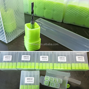Fresa de un solo filo de carburo de 3.175/4/6/8/10mm para CNC, para grabado y corte de paneles de aluminio y plástico - Product Image 5