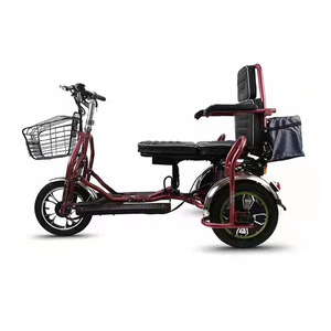 Scooter Elettrico per Adulti e Anziani, Triciclo Aperto con Vano Portaoggetti, Voltaggio 48V - Product Image 3