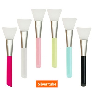 Brosse applicatrice double face en silicone et plastique pour masque, outil de beauté DIY souple et réglable pour l'application de boue - Product Image 6