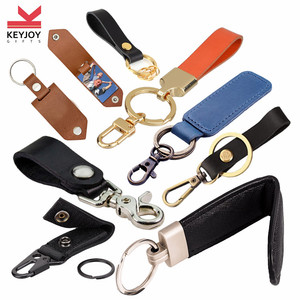 <strong>Cheap</strong> <strong>Bulk</strong> Items Novelty Black Leather Key Chains Key Rings Custom Logo <strong>Gift</strong> for New Business Tradeshow Travel Agency Giveaway - Product Image 6