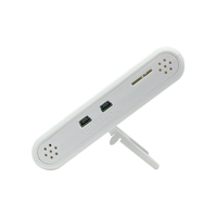 Yowexa, alarma de luz de sonido Digital, sensores internos, registrador de datos de temperatura y humedad con pantalla LCD