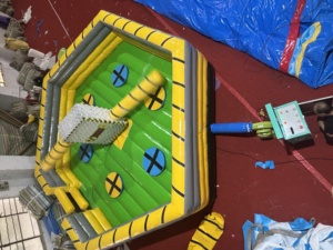 Nhà Máy Bán Hàng Trực Tiếp 5M/6M/8M Inflatable Trở Ngại Tất nhiên Sweeper Meltdown Cho Người Lớn Và Trẻ Em Vui Chơi Trò Chơi - Product Image 5