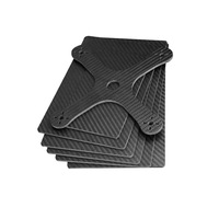 Feuille de fibre de carbone, panneau de fibre de carbone, feuille de fibre de carbone tissée, finition brillante ou mate, 3K T700