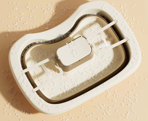 Lavabo de pelo inflable de PVC portátil para atención médica en el hogar para pacientes - Product Image 3