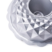 Nouveau moule à gâteau chiffon antiadhésif en acier au carbone, compatible four, avec emballage en boîte colorée, pour cuisson au four