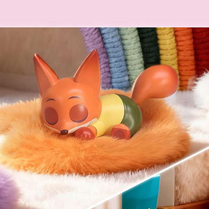 100% Original MINISO DIS ZOTP Apale Cute Blind Box Merchandise <span class=keywords><strong>Fox</strong></span> Niick Sachet Doll figurita Peluche Plush Dolls Blind Box - Product Image 5
