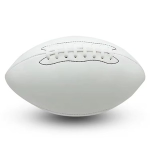 American <b>Football</b> with Rubber Bladder High Air Retention Custom Size Custom Logo Wholesale Premium Quality <b>Leather</b> - Product Image 2