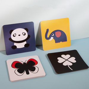 Montessori cảm giác học tập hoạt động màu đen và trắng kích thích thị giác Đồ chơi giáo dục trẻ em - Product Image 2