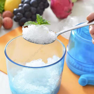 เครื่องทำน้ำแข็งไสขนาดเล็ก DD1683 สำหรับใช้ในบ้าน เครื่องบดน้ำแข็งสำหรับเด็ก แบบพกพา ใช้มือหมุน - Product Image 3