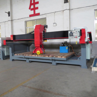 Scie à pont 3 axes ZEUS pour granit/marbre/carrelage, moteur, pompe, boîte de vitesses, roulement, moteur, PLC, découpeuse, télécommande, machine CNC