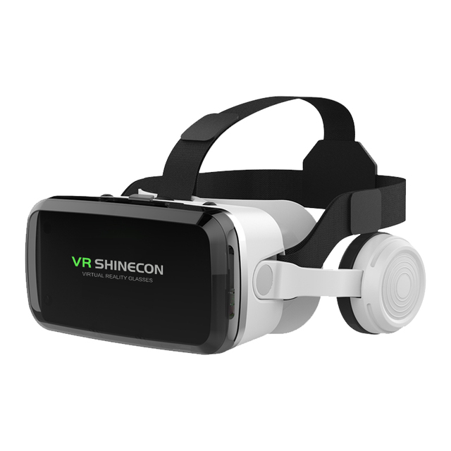 Factory Direct G04BS VR Glasses 3D Movie Video 4K Compatible with Android & iPhone BT Headset Holder for Adults VR Hardware