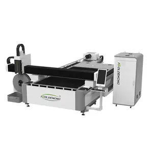 igoldencnc 2000w 1000w fiber laser cutting machines metal sheet pipe cutting machine price