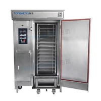 Hôtel commercial gaz Hot Dog vapeur Cabinet 13 plateaux cuisson à la vapeur boulettes cuisinière Machine