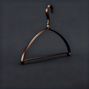 Cintres en aluminium robustes pour pantalons Embouts en caoutchouc antidérapants | Économie écologique | Résistant à la rouille | Pour le linge de garde-robe | En vrac - Product Image 2