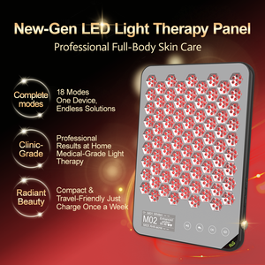 <span class=keywords><strong>2025</strong></span> Chuyên Nghiệp 300W Y Tế Cầm Tay Cấp 650nm 1060nm 9 Bước Sóng Đầy Đủ Cơ Thể Hồng Ngoại 160 LED Ánh Sáng Màu Đỏ Điều Trị Bảng Điều Chỉnh - Product Image 3