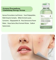 Lot de 5 ampoules hydratantes sans eau pour le visage, infusions anti-âge et réparatrices contre l'acné en 14 jours, peptides, fabrication OEM