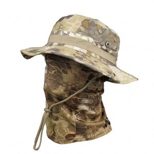 หมวกบักเก็ต หมวกกันแดด หมวกสกี หมวกพรางลายทหาร หมวกตกปลา หมวกบาลาคลาวา ผ้าแคนวาส ปรับขนาดได้ ขายส่ง - Product Image 6
