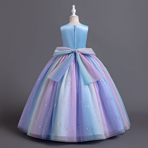 Vestido <span class=keywords><strong>de</strong></span> Princesa con Lentejuelas <span class=keywords><strong>para</strong></span> Niñas <span class=keywords><strong>de</strong></span> 1 a 16 Años, Diseño OEM ODM, Bordado, Combinación <span class=keywords><strong>de</strong></span> Colores, Vestido <span class=keywords><strong>de</strong></span> Malla con Flores, <span class=keywords><strong>Ropa</strong></span> <span class=keywords><strong>de</strong></span> Noche <span class=keywords><strong>para</strong></span> Niñas - Product Image 2