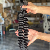 Extensiones de Cabello Chivas 100% Naturales, Peluca de Hilo Vietnamita de Alta Calidad Sin Caída