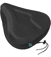 BLOOKE épaissi <span class=keywords><strong>PVC</strong></span> <span class=keywords><strong>selle</strong></span> coussin de siège mousse à mémoire doux montagne vélo de route Gel coque matériel rebond lent Ventilation Simple - Product Image 4